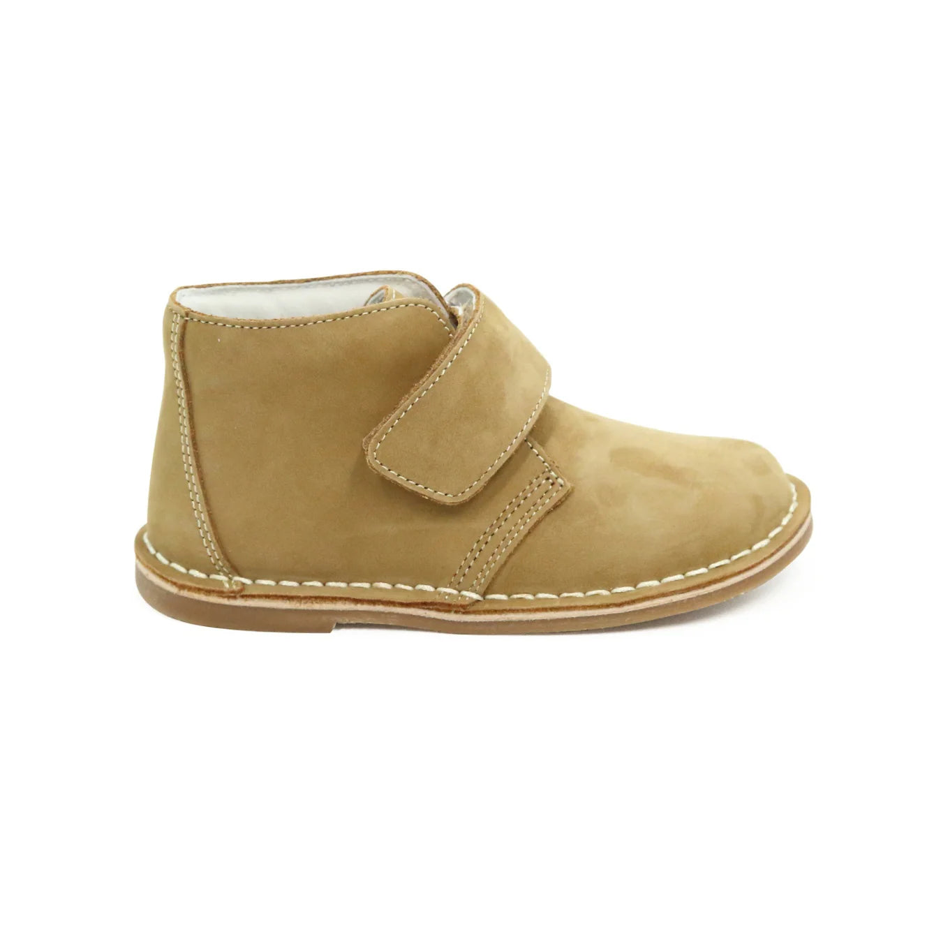 Emmett Leather Desert Boot | Nubuck Khaki