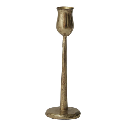 Gold Auric Candlestick | Small (2.5 x 2.25 x 7.5)
