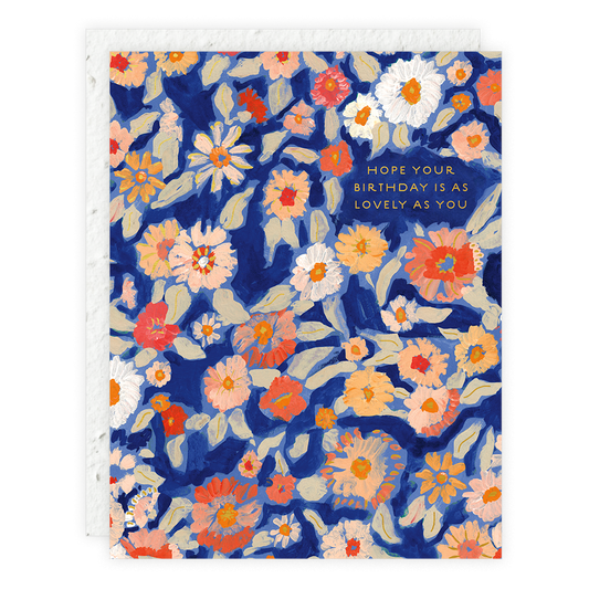 Wildflower Floral | Birthday Card