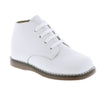 Todd High-Top Leather Bootie | White