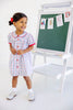 Tabitha's Teacher's Pet Dress |  Whitehall Windowpane With Richmond Red