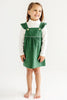 Julia Flannel Jumper | Grier Green/Palmetto Pearl