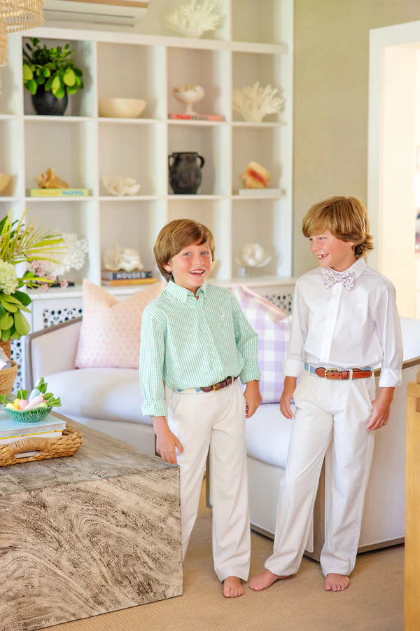 Prepletic™ Prep School Pants | Saratoga Stone with Saratoga Stone Stork