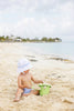 Henry's Boating Bucket Hat | Worth Avenue White Seersucker with Buckhead Blue