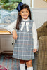 Jill Jumper | Bow | Highgate Houndstooth/Palmetto Pearl