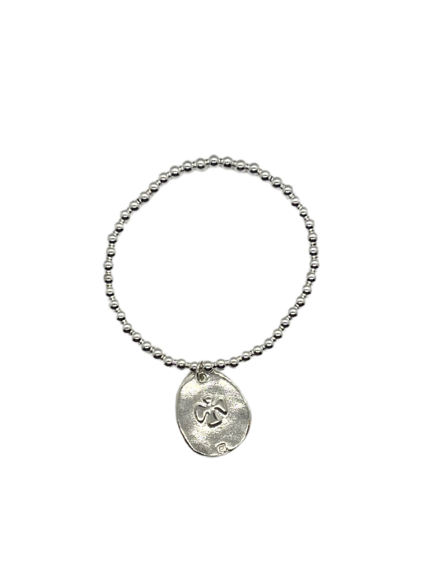 Classic Sterling 4mm Bead Bracelet | Inspire Sterling Charm
