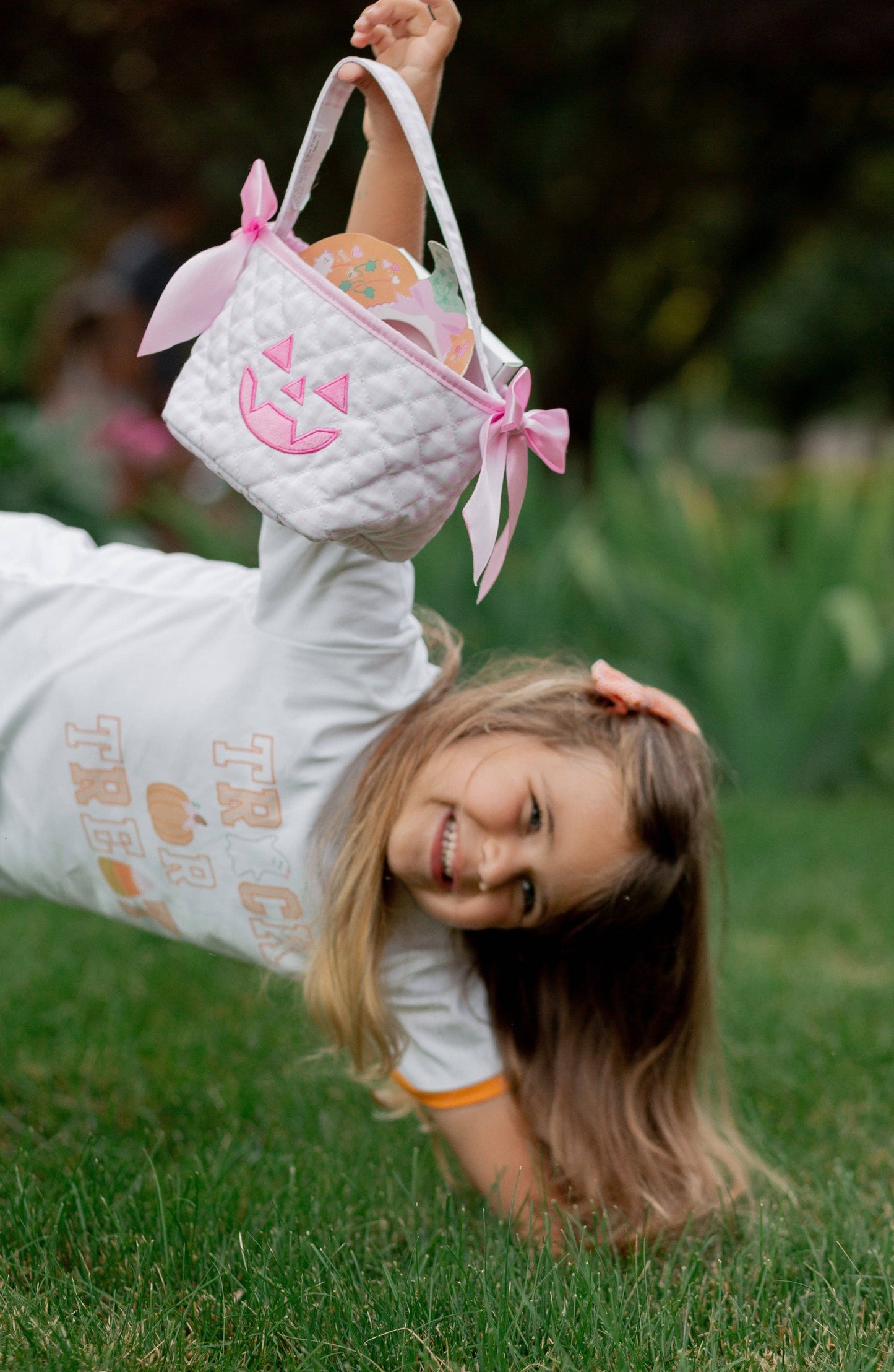 Petite Pumpkin Tote | Pink