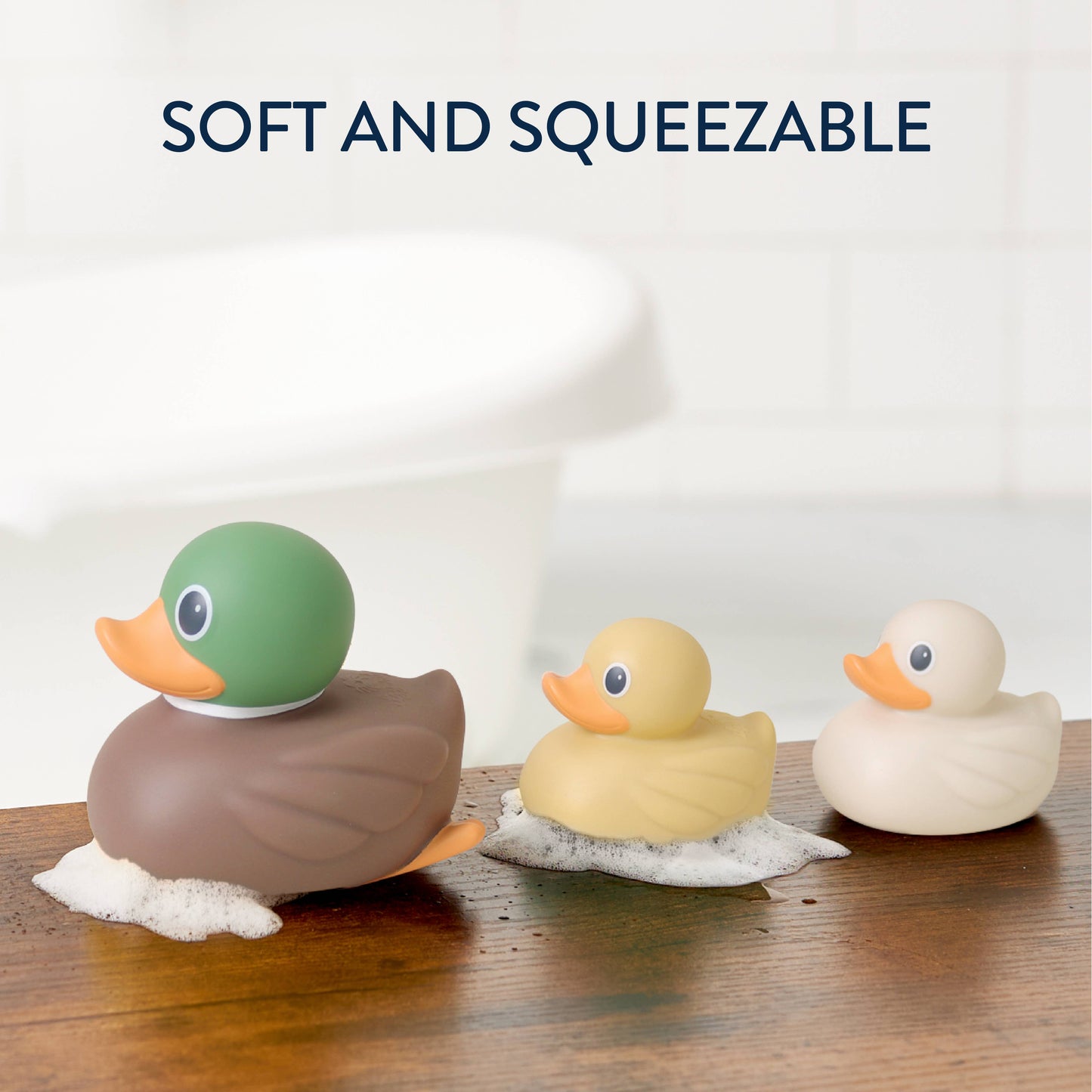 Itzy Ducky Family™  | Bath + Water Table Toys | Mallard