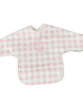 Long Sleeve Signature Catch All Bib | Pink Gingham | 6M - 2T