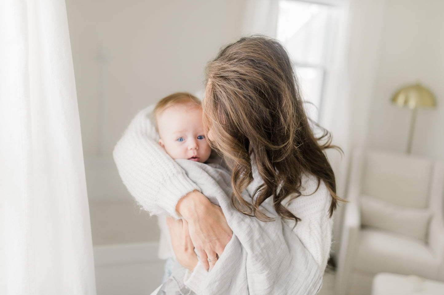 Muslin Swaddle | Light Grey