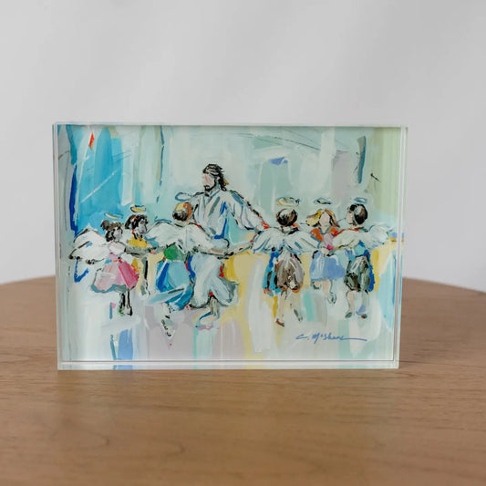 "Dancing with Jesus" Acrylic Shelfie