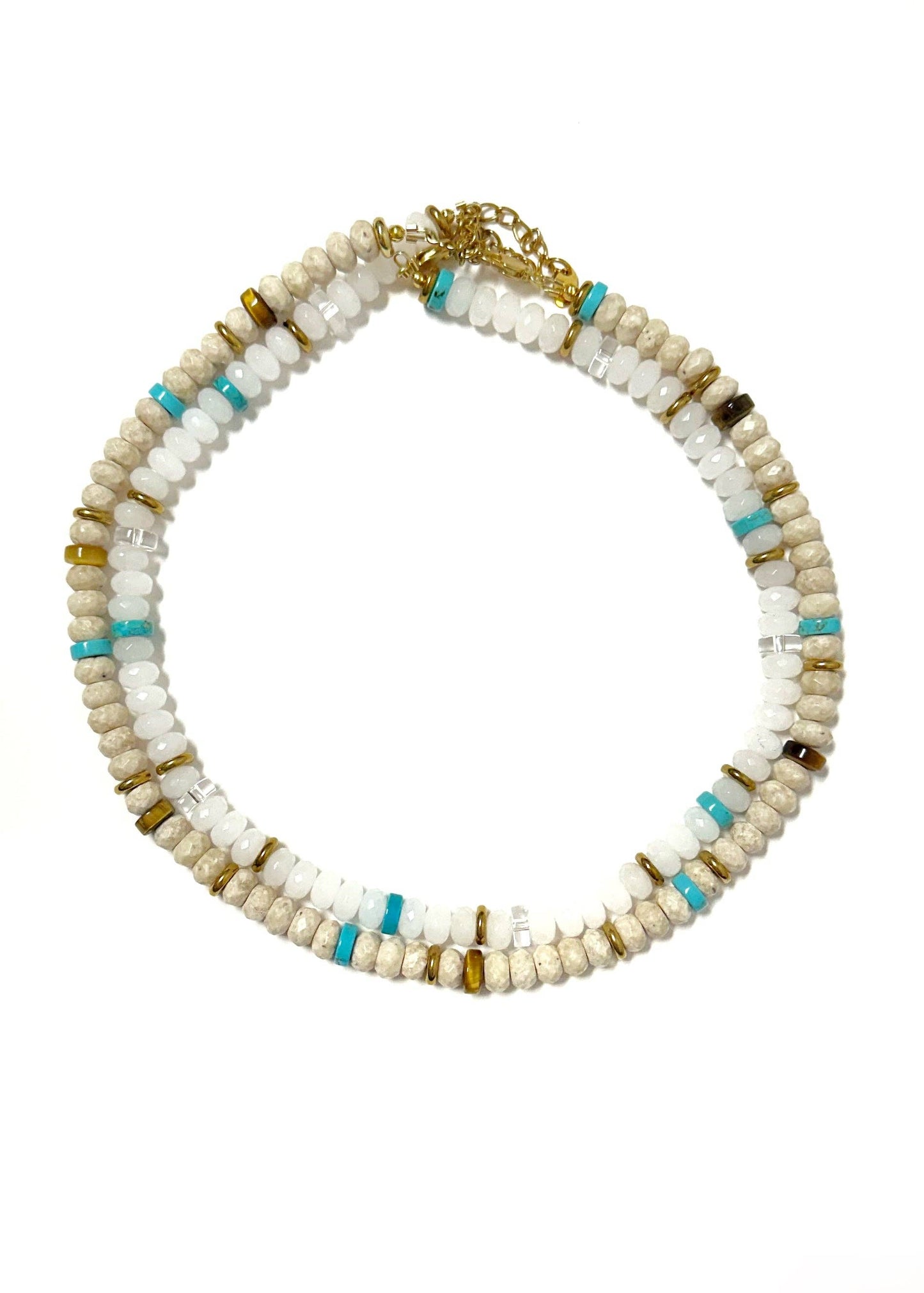 Mary Dennis Spring Necklace | Cream