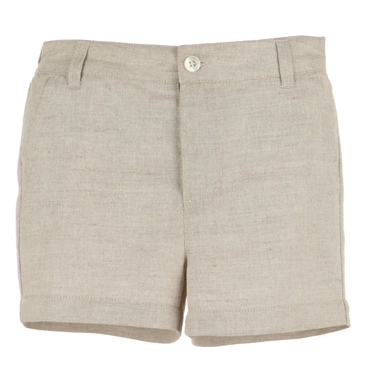 Linen Short | Beige