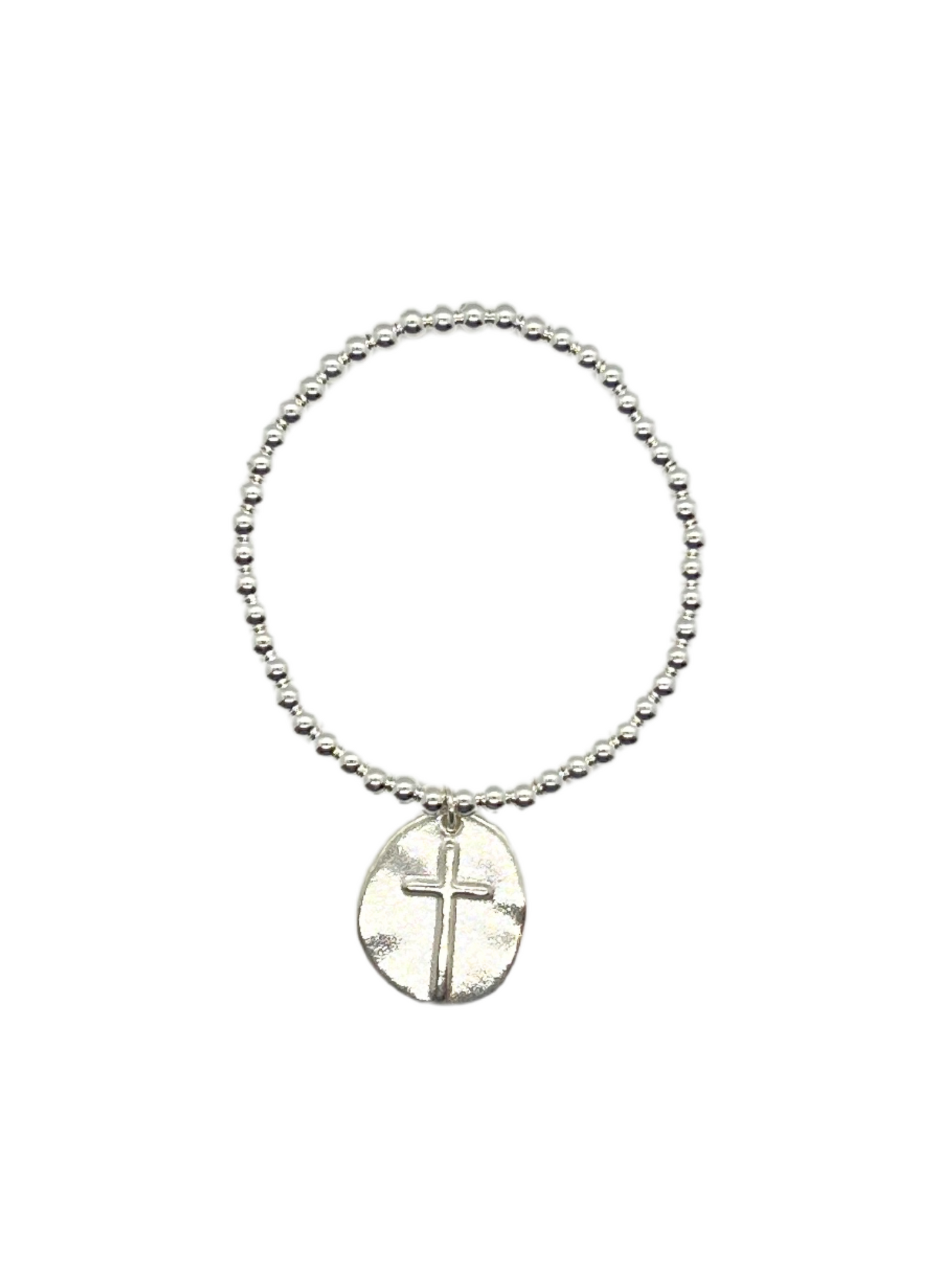 Classic Sterling 4mm Bead Bracelet | Inspire Sterling Charm