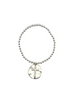 Classic Sterling 4mm Bead Bracelet | Inspire Sterling Charm