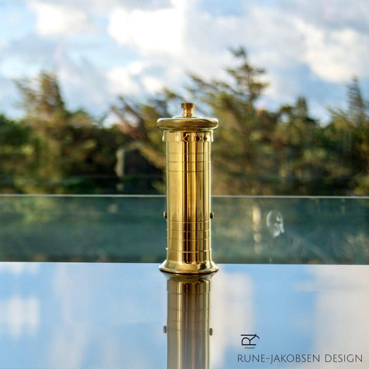 Chef'S Mill' |  8" Brass Pepper Grinder