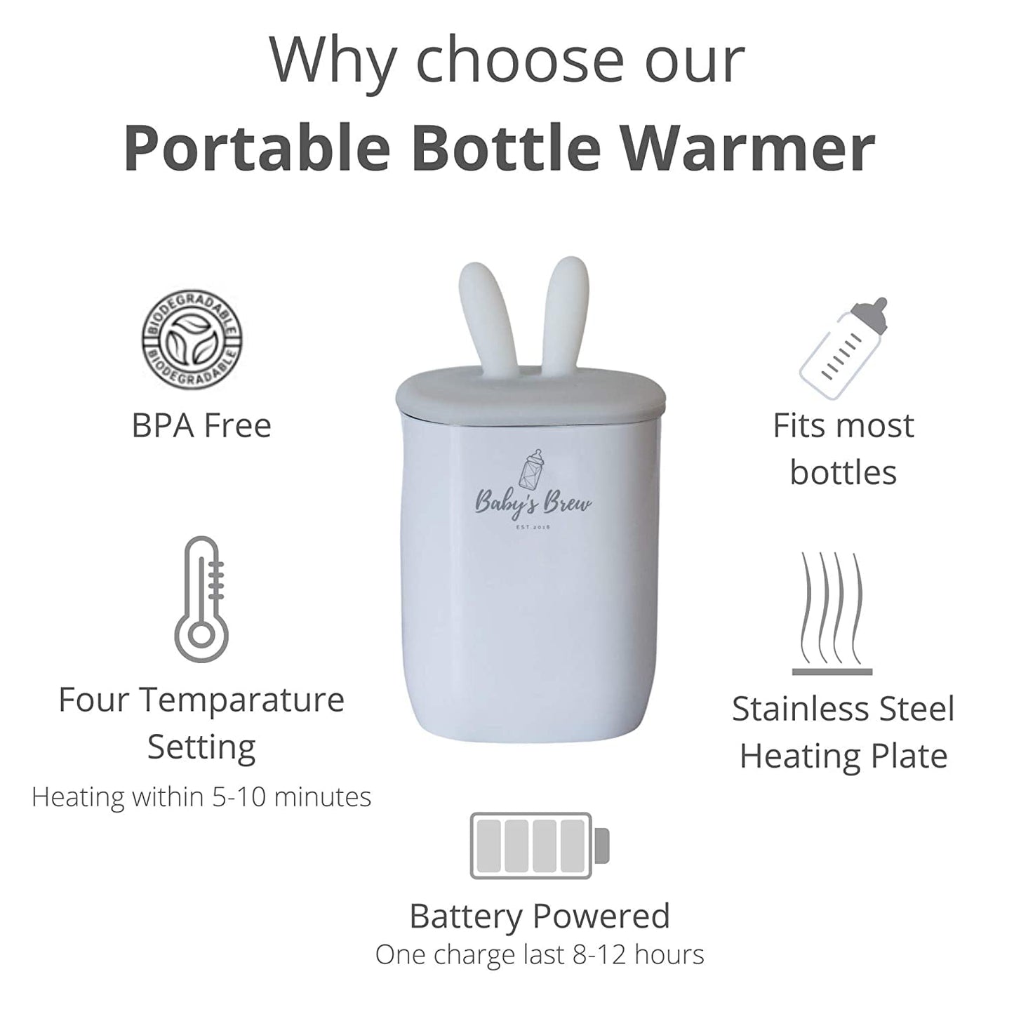Portable Bottle Warmer Pro Set