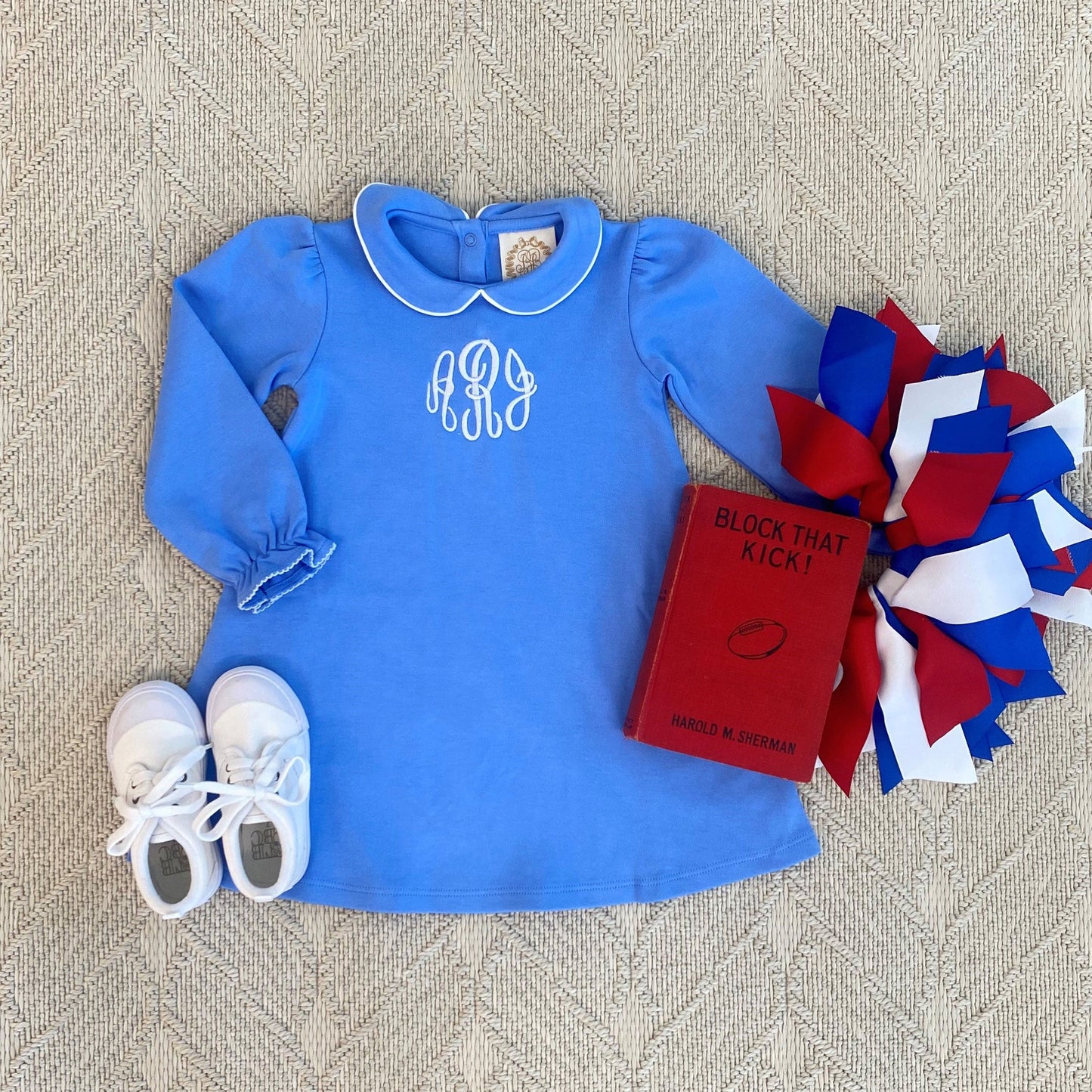 Sadie Sweatshirt Dress | Barbados Blue