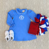 Sadie Sweatshirt Dress | Barbados Blue