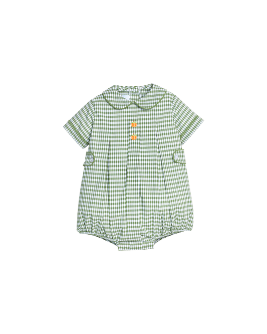 Embroidered Nicholas Bubble | Pumpkin
