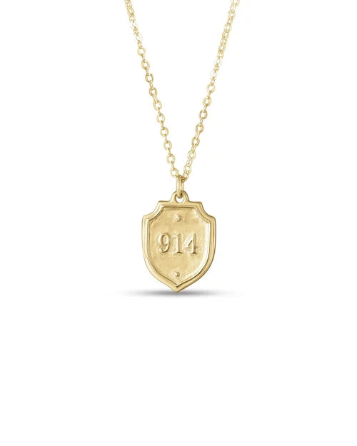 Petite Pendant Necklace | Psalm 91:4