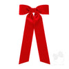 Medium Velvet Bowtie w/Streamer Tails | Asst. Colors