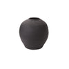 Konos Vase | Black | 14.5"x 14"