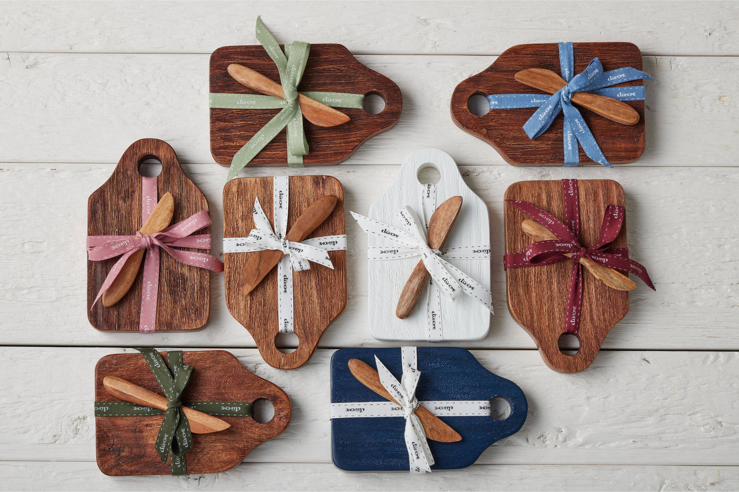 Mini Appetizer Board | Natural | Spruce Ribbon