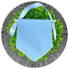 Color Cotton Pique Banner With Ric Rac Trim | Multiple Colors