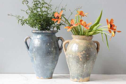 Found Amphora | Green Tones