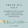Fresh Sea Salt Large Baltic Glass Candle