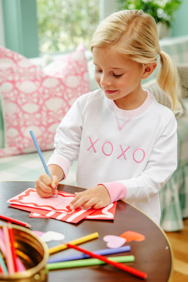 Cassidy Comfy Crewneck | XOXO Applique
