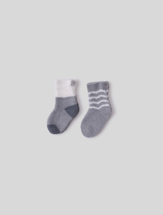 CozyChic Lite® Baby Sock Stripe Set | Moonbeam Multi
