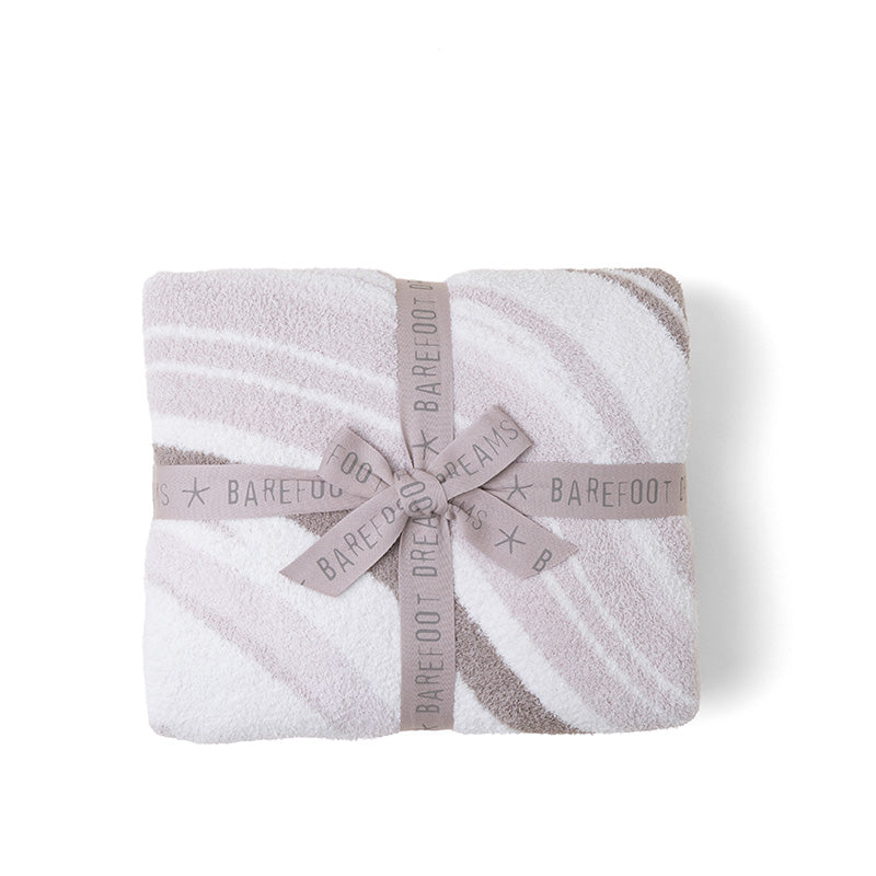CozyChic® Marbled Blanket |  Sand/Multi