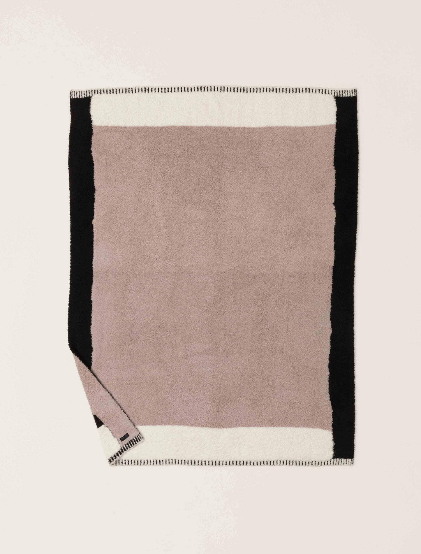 CozyChic® Color Block Throw | Taupe Multi