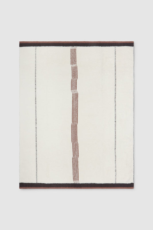 CozyChic® Sorreno Stripe Throw | Cream Multi