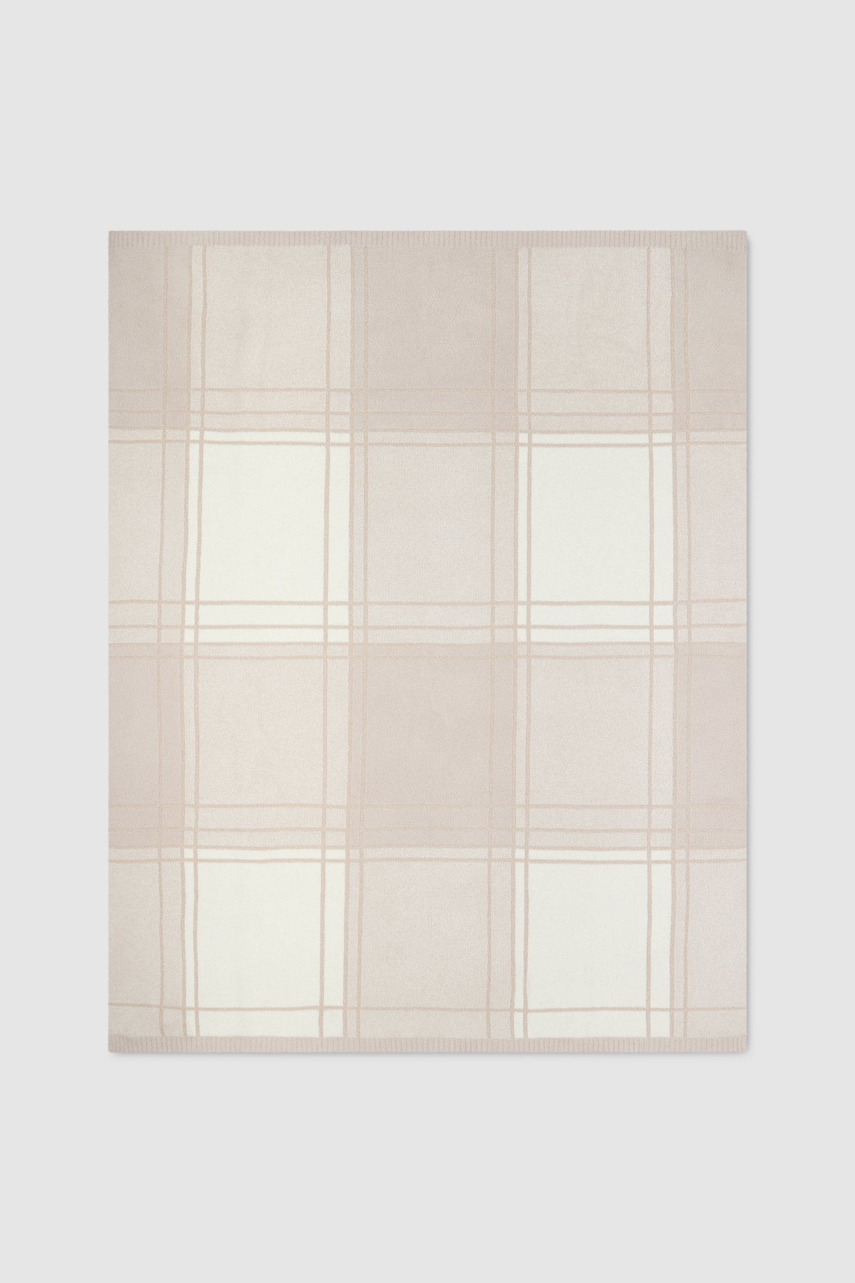 CozyChic® Buffalo Plaid Throw | Stone