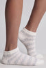 CozyChic® Heathered Stripe Ankle Sock Set | 2 colors