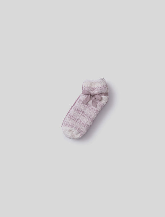 CozyChic® Heathered Stripe Ankle Sock Set | 2 colors