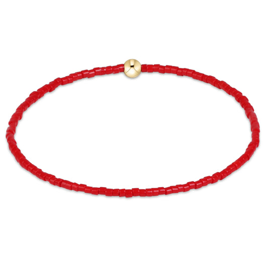 hope classic bracelet | red | 2 sizes