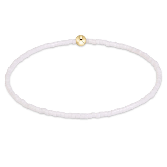 hope classic bracelet | white | 2 sizes