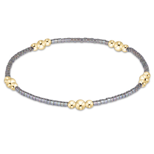 hope purpose gold bracelet | morning mist