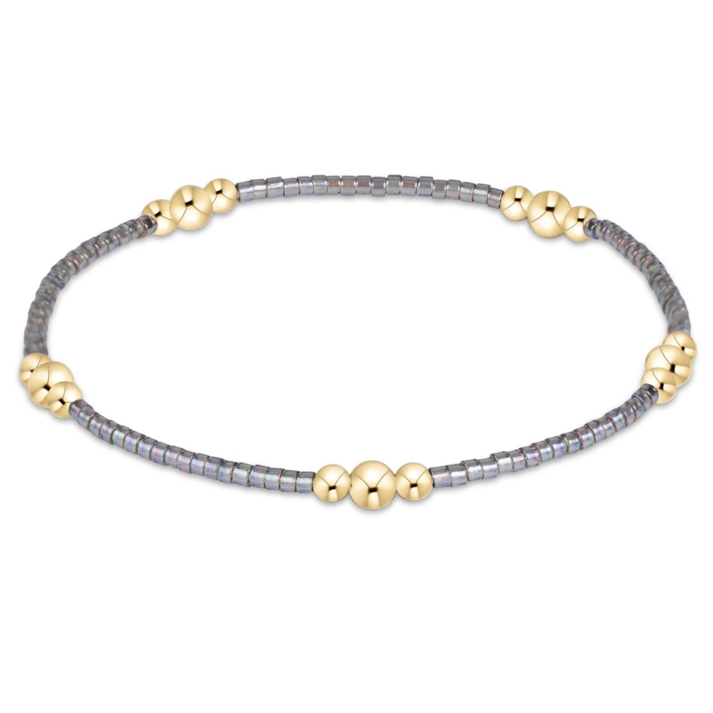 hope purpose gold bracelet | morning mist