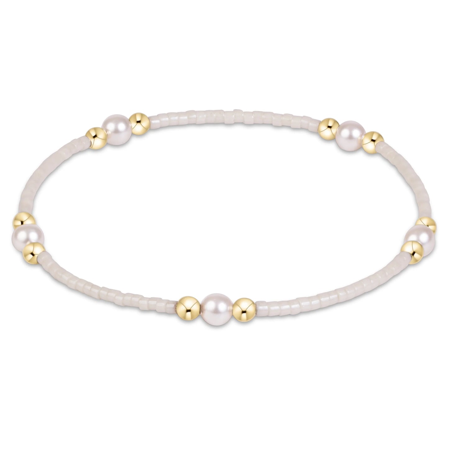 hope purpose pearl bracelet | milkshake