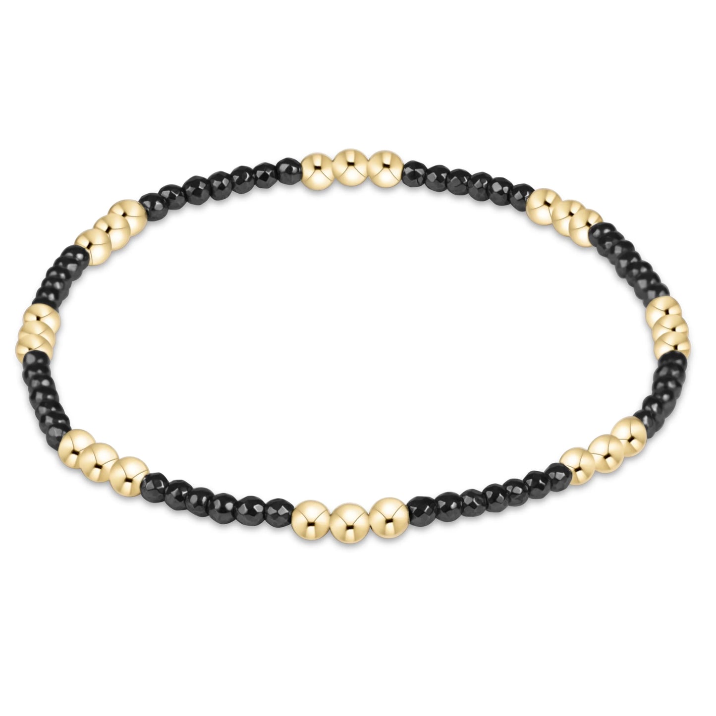 joy faceted hematite 2mm bracelet