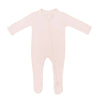 Zippered Footie | Blush