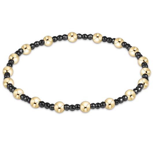 extends sincerity faceted hematite 2mm bracelet