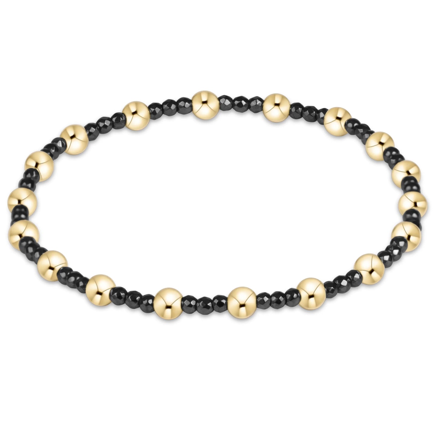 extends sincerity faceted hematite 2mm bracelet
