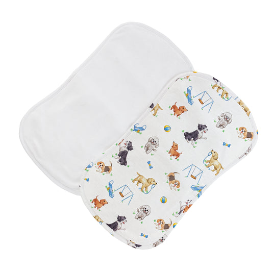 Doggie Park Burp Cloth Set
