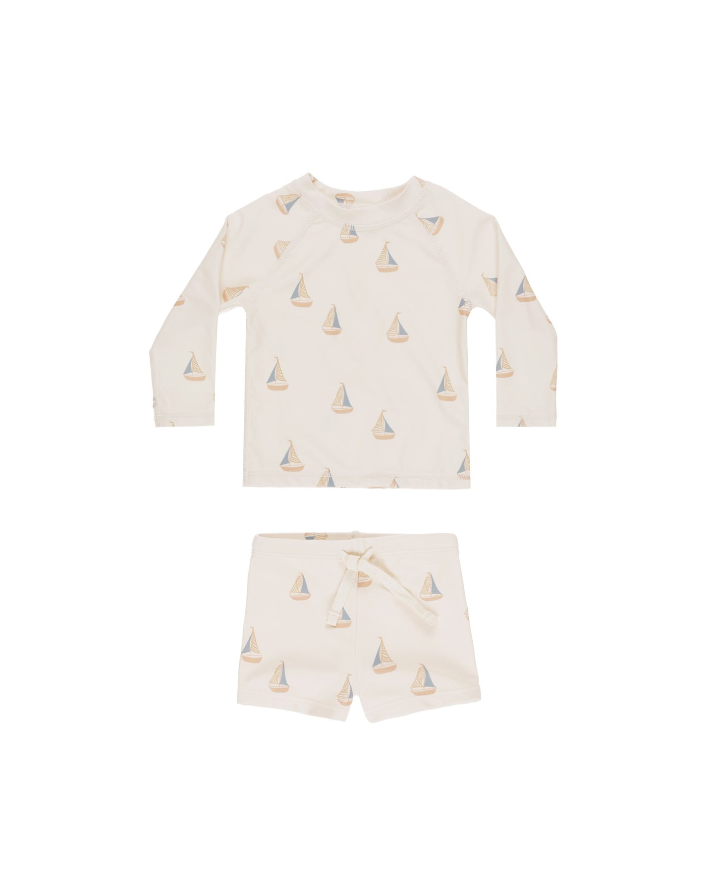 Rashguard Boy Set | Sailboats